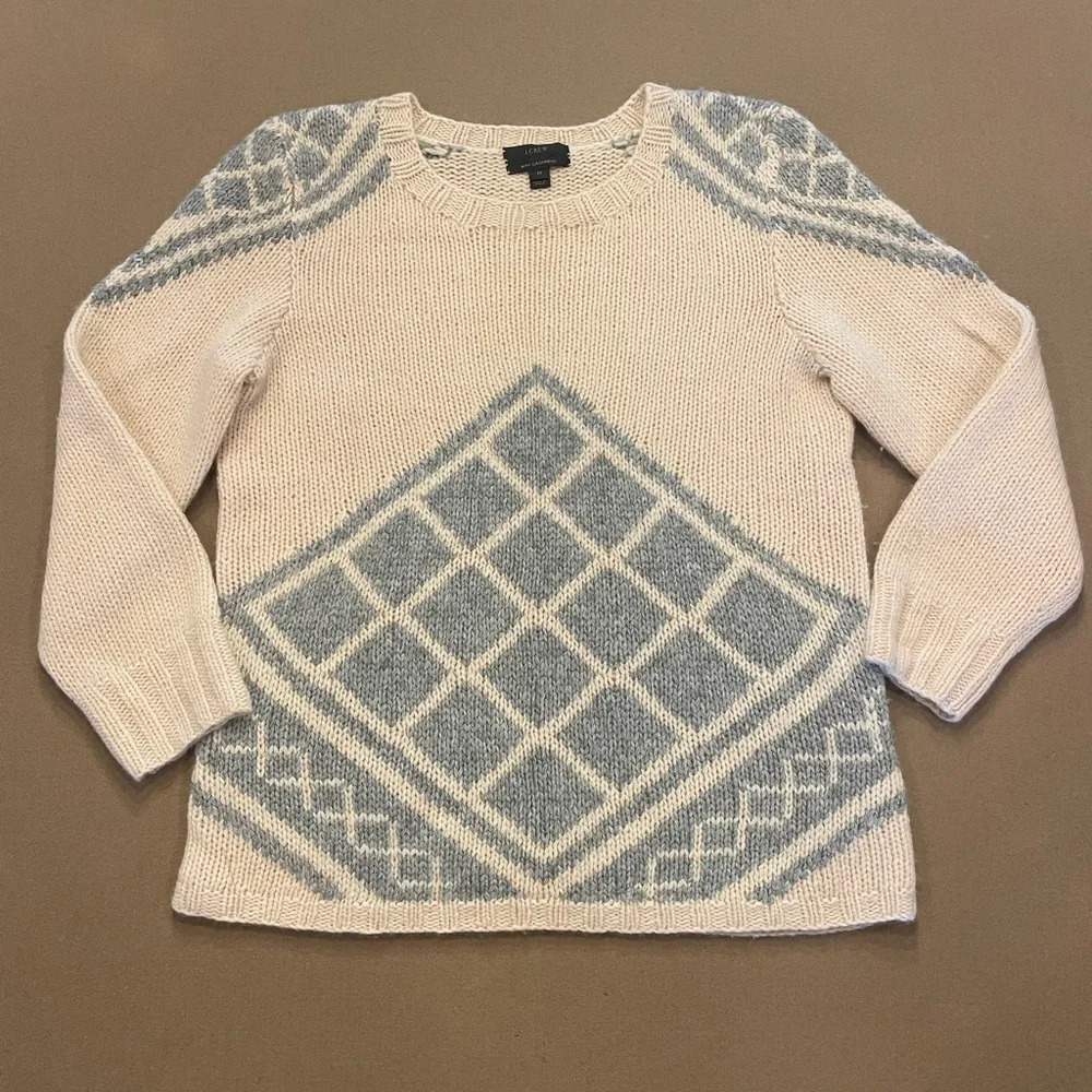 J. Crew Sweater (With Cashmere/Wool Blend) Size Medium